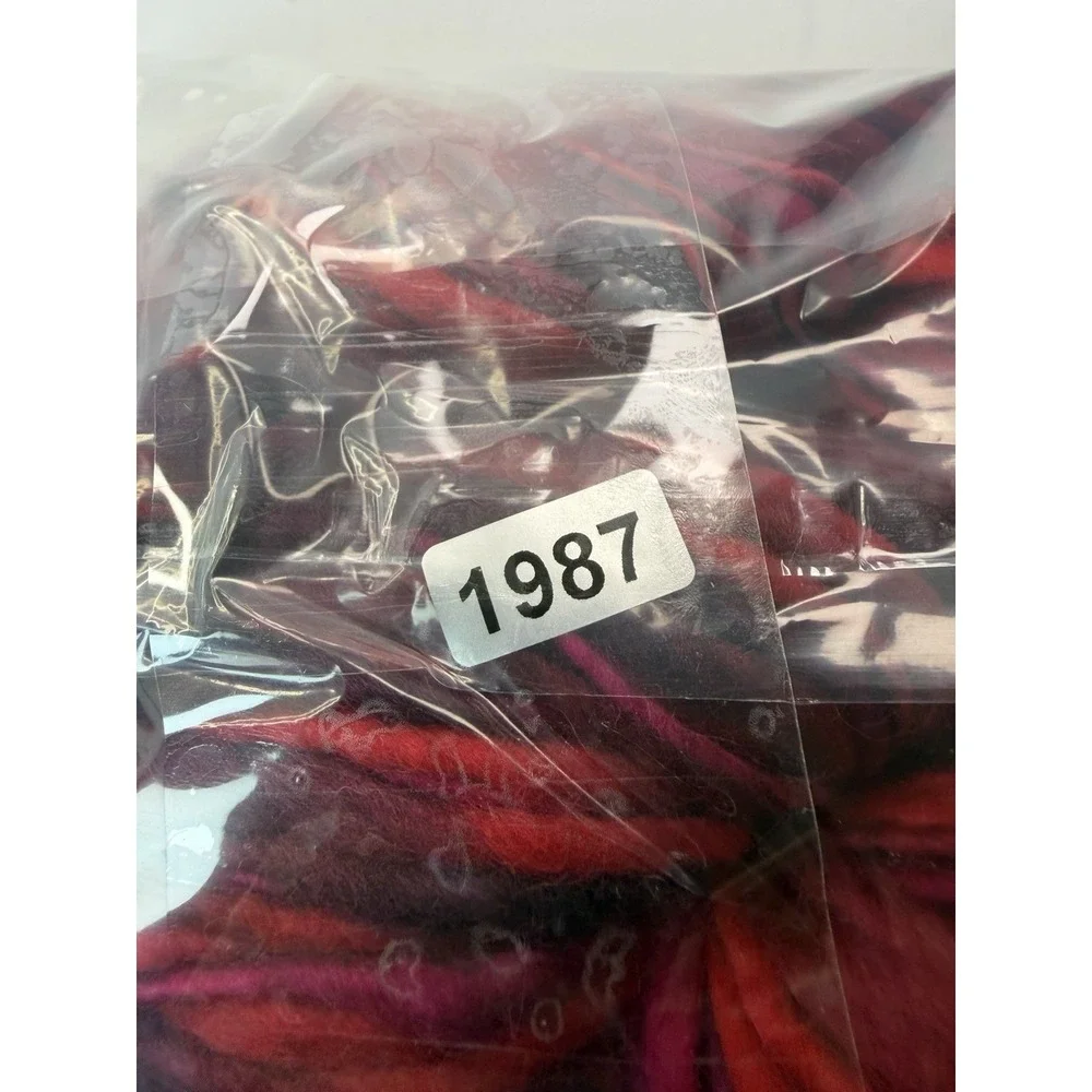 Berroco Hip-Hop Super Bulky Lot Of‎ 2 Pink Purple 100% Wool 100g Each